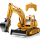 JJR/C Engineering Vehicle 44CM Remote Control Excavator Toy 11 Channel Excavator Electric Excavator Remote Control Car Boy Children's Toy Remote Control Car JJR/C Engineering Vehicle 44CM Remote Control Excavator Toy 11 Channel Excavator Electric Excavator Remote Control Car Boy Children's Toy Remote Control Car
