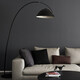 Huangmeng Fishing Lamp Floor Lamp Living Room Sofa Lamp Modern Simple Nordic Creative Minimalist Light Luxury Design Vertical Lamp Black Small-H182*W147cm-Three Colors 12w Huangmeng Fishing Lamp Floor Lamp Living Room Sofa Lamp Modern Simple Nordic Creative Minimalist Light Luxury Design Vertical Lamp Black Small-H182*W147cm-Three Colors 12w
