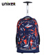 uniker elementary school trolley school bag male backpack female European and American luggage bag casual middle school student school bag lightweight trolley bag dynamic 11097M uniker elementary school trolley school bag male backpack female European and American luggage bag casual middle school student school bag lightweight trolley bag dynamic 11097M