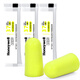 Honeywell soundproof sleep earplugs, portable, work, study, sleep, anti-noise, anti-snoring, noise reduction, fluorescent yellow 8 pairs/pack Honeywell soundproof sleep earplugs, portable, work, study, sleep, anti-noise, anti-snoring, noise reduction, fluorescent yellow 8 pairs/pack