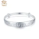 Chinese jewelry pure silver 9999 dragon and phoenix send blessing silver bracelet women's traditional Chinese style silver jewelry send mother send elder birthday gift holiday gift push-pull type about 30g dragon and phoenix blessing bracelet Chinese jewelry pure silver 9999 dragon and phoenix send blessing silver bracelet women's traditional Chinese style silver jewelry send mother send elder birthday gift holiday gift push-pull type about 30g dragon and phoenix blessing bracelet