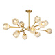 NVC Brass Living Room Bedroom Study Dining Room Chandelier Magic Bean Molecular Light Nordic Lamp Lighting Creative Modern Light Luxury Crystal Chandelier Star Dream 12 Head Chandelier NVC Brass Living Room Bedroom Study Dining Room Chandelier Magic Bean Molecular Light Nordic Lamp Lighting Creative Modern Light Luxury Crystal Chandelier Star Dream 12 Head Chandelier