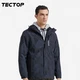 Tantuo TECTOP outdoor clothing three-in-one couple style plus velvet thick work clothes windproof warm fleece liner mountaineering ski suit autumn and winter jacket men's black L Tantuo TECTOP outdoor clothing three-in-one couple style plus velvet thick work clothes windproof warm fleece liner mountaineering ski suit autumn and winter jacket men's black L