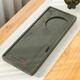 Tea tray, tea tray, tea table, natural whole block of black gold stone, complete set of tea set, Kung Fu tea tray, household simple Tianluo green tea slate relief, large, medium and small, the years are quiet 60*25*3 Tea tray, tea tray, tea table, natural whole block of black gold stone, complete set of tea set, Kung Fu tea tray, household simple Tianluo green tea slate relief, large, medium and small, the years are quiet 60*25*3