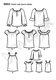 New Look Sewing Pattern 6892 Misses Tops, Size A (6-8-10-12-14-16) New Look Sewing Pattern 6892 Misses Tops, Size A (6-8-10-12-14-16)