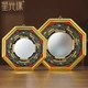 Starlight edge gossip mirror compass mirror convex mirror decorative decoration outdoor balcony door pendant home furnishings large size 19 cm Starlight edge gossip mirror compass mirror convex mirror decorative decoration outdoor balcony door pendant home furnishings large size 19 cm