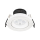 NVC lighting downlight led spotlight ceiling light 4W adjustable angle warm white light white lamp surface 4 watt neutral light warm white light 4000K hole 75-80mm construction site property NVC lighting downlight led spotlight ceiling light 4W adjustable angle warm white light white lamp surface 4 watt neutral light warm white light 4000K hole 75-80mm construction site property