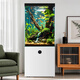 Hanba fish tank living room small square tank bottom 2025 new bottom filter ultra-white glass goldfish tank aquarium floor-standing household cement gray lamp tube 40cm long x 40cm wide x 140cm high Hanba fish tank living room small square tank bottom 2025 new bottom filter ultra-white glass goldfish tank aquarium floor-standing household cement gray lamp tube 40cm long x 40cm wide x 140cm high