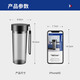 Fuguang Plastic Cup Accompanying series tritan material large-capacity cup Men's and women's space cup summer sports water bottle handy cup portable student water cup with lid tea cup 580ML black Fuguang Plastic Cup Accompanying series tritan material large-capacity cup Men's and women's space cup summer sports water bottle handy cup portable student water cup with lid tea cup 580ML black