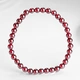 Shiyue jewelry wine red garnet bracelet bracelet crystal agate 5.5-6mm female graceful Shiyue jewelry wine red garnet bracelet bracelet crystal agate 5.5-6mm female graceful