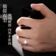 Molan S999 pure silver ring men's single living mouth index finger tail ring vegetarian ring Valentine's Day gift for boyfriend husband Jane love male ring Molan S999 pure silver ring men's single living mouth index finger tail ring vegetarian ring Valentine's Day gift for boyfriend husband Jane love male ring
