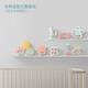 Bainshi baby toys 0-1 year old newborn baby toy baby rattle molar teether appease toy color boxed 6-piece set B271 Bainshi baby toys 0-1 year old newborn baby toy baby rattle molar teether appease toy color boxed 6-piece set B271