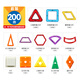 Audi Double Diamond Magnetic Sheet 200 Piece Set Creative Edition Children's Toy Building Blocks Insert Toys for Boys and Girls Contains 78 Magnetic Sheets + 124 Pieces of Accessories Free Storage Box DL391201 Audi Double Diamond Magnetic Sheet 200 Piece Set Creative Edition Children's Toy Building Blocks Insert Toys for Boys and Girls Contains 78 Magnetic Sheets + 124 Pieces of Accessories Free Storage Box DL391201