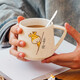 Jingdongjia Coffee Mug With Lid Spoon Fawn Ceramic Coaster Cup Female Home Water Cup Student Couple Breakfast Milk Cup Gift Box Giraffe-A Jingdongjia Coffee Mug With Lid Spoon Fawn Ceramic Coaster Cup Female Home Water Cup Student Couple Breakfast Milk Cup Gift Box Giraffe-A