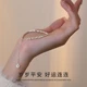 Bahui S925 Silver Blessing Broken Silver Bracelet Ladies Bracelet Jewelry Birthday Valentine's Day Gift for Girlfriend and Wife Fu Brand Broken Silver Bracelet Female + Six Roses Gift Box Bahui S925 Silver Blessing Broken Silver Bracelet Ladies Bracelet Jewelry Birthday Valentine's Day Gift for Girlfriend and Wife Fu Brand Broken Silver Bracelet Female + Six Roses Gift Box