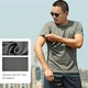 Summer fitness suit men's short-sleeved training suit summer shorts physical training training short-sleeved round neck quick-drying t-shirt men's gray single top 165-170/92-96 Summer fitness suit men's short-sleeved training suit summer shorts physical training training short-sleeved round neck quick-drying t-shirt men's gray single top 165-170/92-96