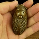 Pure copper cicada piece brass copper solid cicada cicada hand piece blockbuster decoration men and women portable pendant piece Wenwan jewelry brass solid Pure copper cicada piece brass copper solid cicada cicada hand piece blockbuster decoration men and women portable pendant piece Wenwan jewelry brass solid