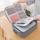 Jingtang three-layer family document storage bag household multifunctional storage bag travel luggage bag card package file file package document package account book passport document storage box storage box Jingtang three-layer family document storage bag household multifunctional storage bag travel luggage bag card package file file package document package account book passport document storage box storage box
