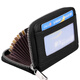 Seven wolves men's organ card holder business card holder multi-function wallet male card holder male and female card holder document holder black 3A3064221-01 Seven wolves men's organ card holder business card holder multi-function wallet male card holder male and female card holder document holder black 3A3064221-01