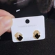 YYEU cross black earrings 2022 new trendy 925 silver earrings femininity niche high-end round face silver needle earrings geometric cross black earrings YYEU cross black earrings 2022 new trendy 925 silver earrings femininity niche high-end round face silver needle earrings geometric cross black earrings