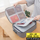Jingtang three-layer family document storage bag household multifunctional storage bag travel luggage bag card package file file package document package account book passport document storage box storage box Jingtang three-layer family document storage bag household multifunctional storage bag travel luggage bag card package file file package document package account book passport document storage box storage box