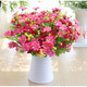 Lihe Furnishings Artificial Flower Set Vase Floral Art Jumping Orchid Chrysanthemum Silk Flower Fake Flower Plastic Flower Decorative Ornaments 5 Bunches of Rose Red Jumping Orchid Chrysanthemum + Water Corrugated Bottle Set Lihe Furnishings Artificial Flower Set Vase Floral Art Jumping Orchid Chrysanthemum Silk Flower Fake Flower Plastic Flower Decorative Ornaments 5 Bunches of Rose Red Jumping Orchid Chrysanthemum + Water Corrugated Bottle Set