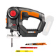 Wickers WorxWX550.9 bare metal without battery, multi-function chainsaw, jig saw, reciprocating saw, hardware and household woodworking power tools Wickers WorxWX550.9 bare metal without battery, multi-function chainsaw, jig saw, reciprocating saw, hardware and household woodworking power tools