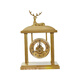 Time Story American light luxury copper deer marble table clock table clock bedroom bedside table clock decoration creative pendulum clock jewelry creative clock decoration table clock height 28cm Time Story American light luxury copper deer marble table clock table clock bedroom bedside table clock decoration creative pendulum clock jewelry creative clock decoration table clock height 28cm