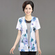 Fumama 2018 Summer New Fashion Lace Neck Real Two-Piece T-Shirt TT1272T010103 Blue 2X Fumama 2018 Summer New Fashion Lace Neck Real Two-Piece T-Shirt TT1272T010103 Blue 2X
