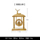 Time Story American light luxury copper deer marble table clock table clock bedroom bedside table clock decoration creative pendulum clock jewelry creative clock decoration table clock height 28cm Time Story American light luxury copper deer marble table clock table clock bedroom bedside table clock decoration creative pendulum clock jewelry creative clock decoration table clock height 28cm