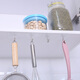 Bingyou hook sticky hook strong and seamless kitchen and bathroom punch-free thickening nail-free hook stickers bathroom door back wardrobe clothes hooks 20 Bingyou hook sticky hook strong and seamless kitchen and bathroom punch-free thickening nail-free hook stickers bathroom door back wardrobe clothes hooks 20