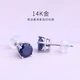 GSK sapphire earrings 14K gold earrings 2 carat color treasure earrings imported from the United States as a gift for girlfriend and girlfriend color gold earrings anniversary Valentine's Day gift GSK sapphire earrings 14K gold earrings 2 carat color treasure earrings imported from the United States as a gift for girlfriend and girlfriend color gold earrings anniversary Valentine's Day gift