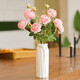Liang Sheng, artificial peony, fake flowers, home living room decoration, dried flowers, table decoration, rose bouquet, wedding vase, flower arrangement, ceramic vase, floral set, Western peonies: 5 off-white Liang Sheng, artificial peony, fake flowers, home living room decoration, dried flowers, table decoration, rose bouquet, wedding vase, flower arrangement, ceramic vase, floral set, Western peonies: 5 off-white