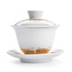 妃汐蒂 盖碗茶杯 茶碗茶具泡茶杯 陶瓷三才景德镇带盖陶瓷碗SN6625 哥窑盖碗-绿色 妃汐蒂 盖碗茶杯 茶碗茶具泡茶杯 陶瓷三才景德镇带盖陶瓷碗SN6625 哥窑盖碗-绿色