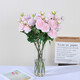 Liang Sheng, artificial peony, fake flowers, home living room decoration, dried flowers, table decoration, rose bouquet, wedding vase, flower arrangement, ceramic vase, floral set, Western peonies: 5 off-white Liang Sheng, artificial peony, fake flowers, home living room decoration, dried flowers, table decoration, rose bouquet, wedding vase, flower arrangement, ceramic vase, floral set, Western peonies: 5 off-white