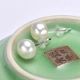 Yuansheng Jewelry Sanskrit Fashion Freshwater Pearl Earrings Earrings Stud Earrings Classic Style White Simple 7-8mm Yuansheng Jewelry Sanskrit Fashion Freshwater Pearl Earrings Earrings Stud Earrings Classic Style White Simple 7-8mm