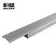 Hard-resistant aluminum alloy square trunking, surface mounting, square cloth, externally-opening brushed aluminum large-cover metal square trunking, electrical accessories 50mm*25mm Hard-resistant aluminum alloy square trunking, surface mounting, square cloth, externally-opening brushed aluminum large-cover metal square trunking, electrical accessories 50mm*25mm