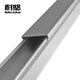 Hard-resistant aluminum alloy square trunking, surface mounting, square cloth, externally-opening brushed aluminum large-cover metal square trunking, electrical accessories 50mm*25mm Hard-resistant aluminum alloy square trunking, surface mounting, square cloth, externally-opening brushed aluminum large-cover metal square trunking, electrical accessories 50mm*25mm