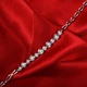 Zokay Love Love Diamond Bracelet Diamond Bracelet Women's Wrist Decoration Fashion Jewelry Christmas Gift Total 65 Points Customization Zokay Love Love Diamond Bracelet Diamond Bracelet Women's Wrist Decoration Fashion Jewelry Christmas Gift Total 65 Points Customization