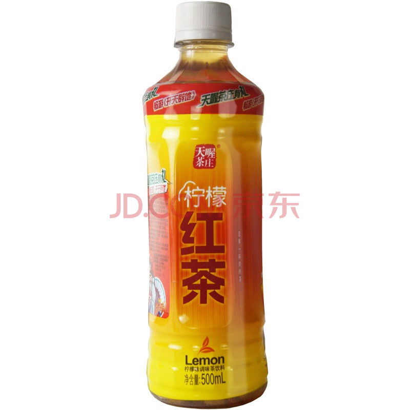 天喔茶庄 柠檬红茶饮料500ml*12