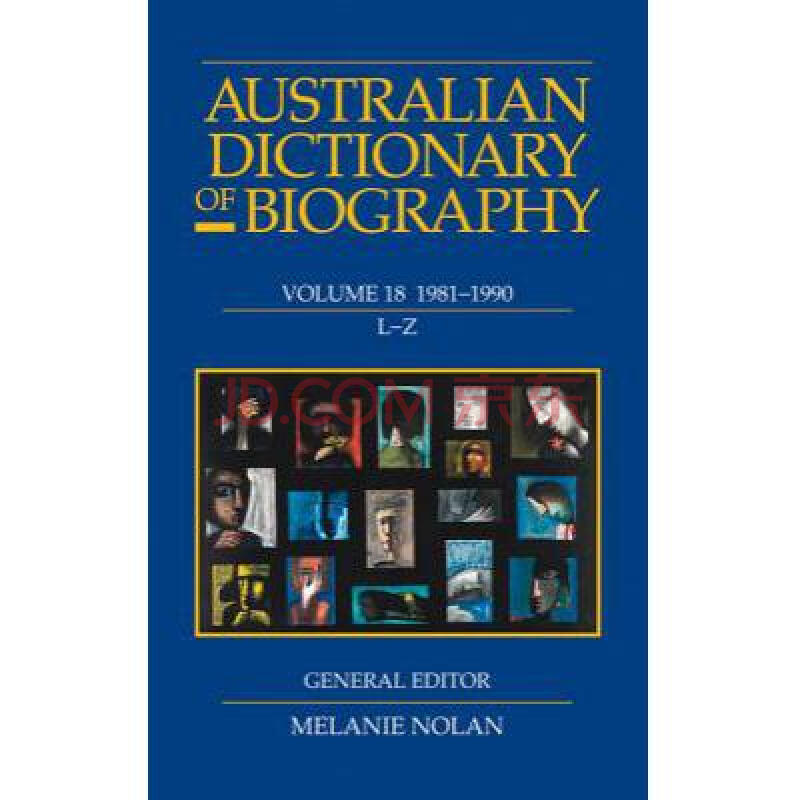 australian dictionary of biography volum.