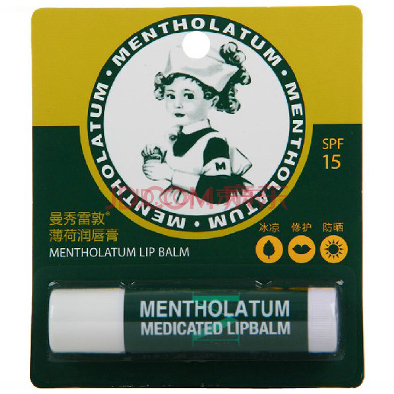 mentholatum曼秀雷敦薄荷润唇膏 3.5克