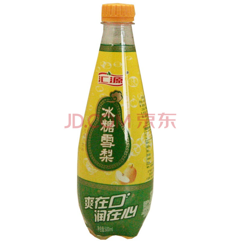 汇源 冰糖雪梨(加气)饮料500ml 瓶装