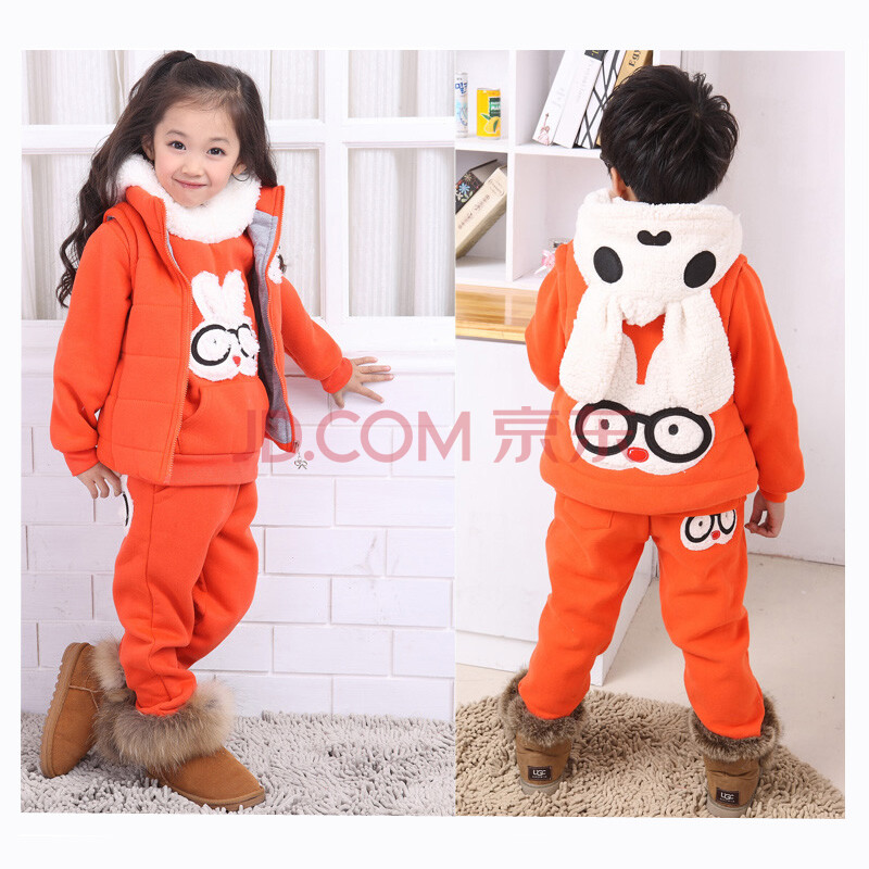 童装三件套秋男便宜价格 童装<em>卫衣</em>三件套质量