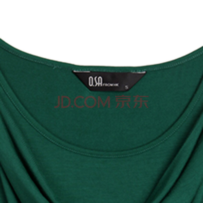 色圆领短袖T恤 绿色 S图片\/大图欣赏 - 智购网网