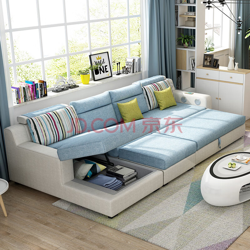 【品牌特惠】折叠两用沙发床 新款简约现代多功能沙发