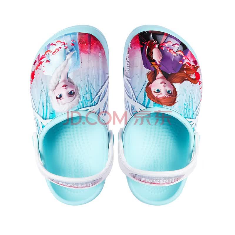 crocs卡骆驰女童鞋 2020春季新款��味学院迪士尼冰雪奇缘2儿童小克骆