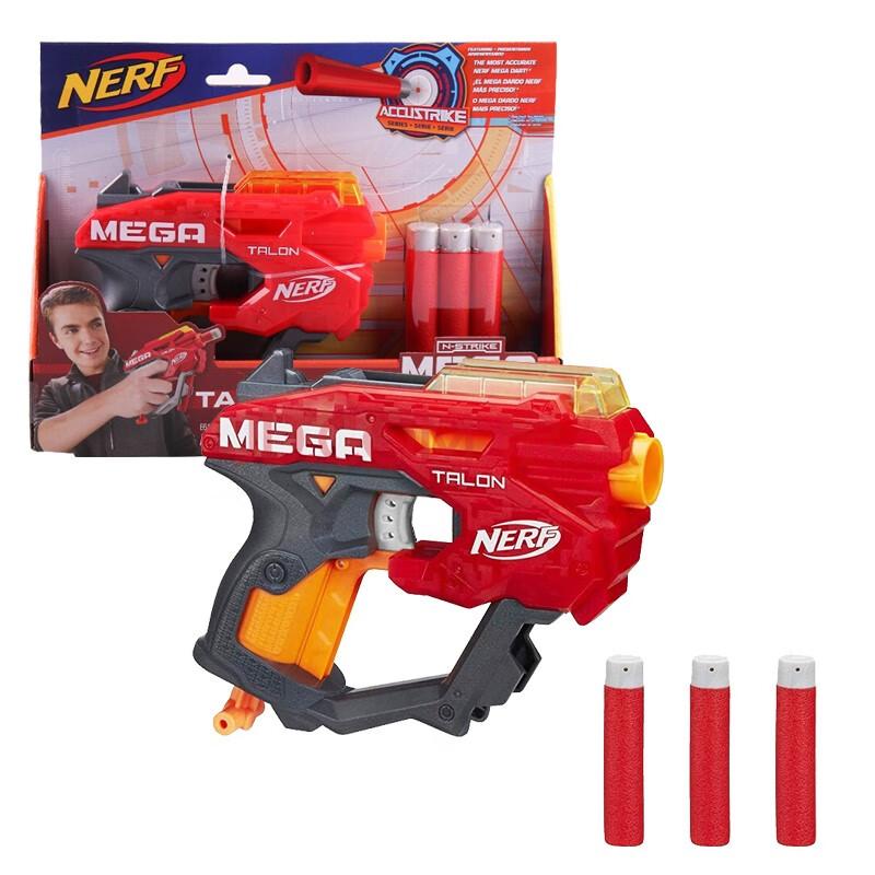 孩之宝(hasbro)nerf 热火堡垒之夜系列 海绵塑料软弹枪儿童玩具枪发射