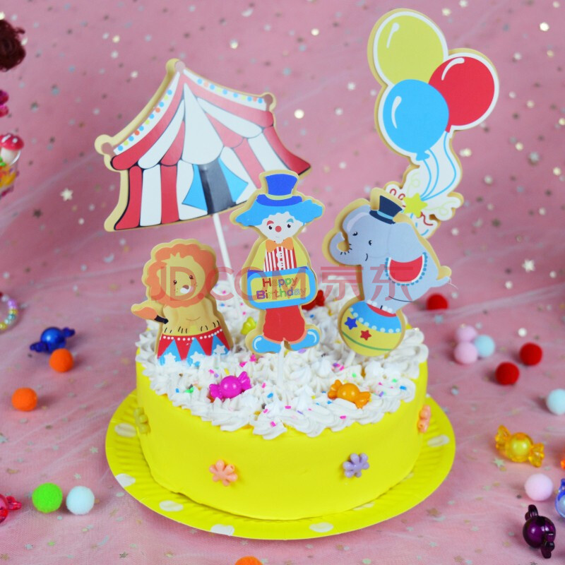 儿童手工diy制作仿真奶油蛋糕套装6寸轻粘土生日蛋糕材料套装礼物