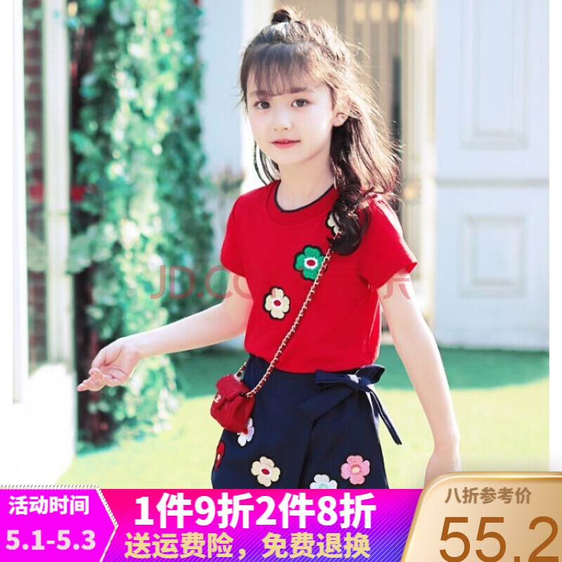 3一6岁小女孩的衣服夏天3到4至5女童装6夏天7小女孩子